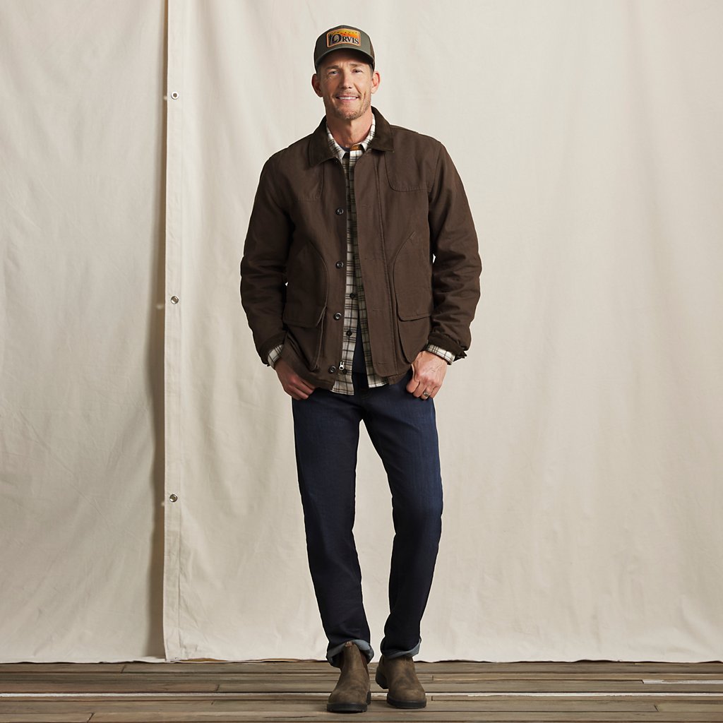 Outerwear — chore jackets, parkas, overshirts