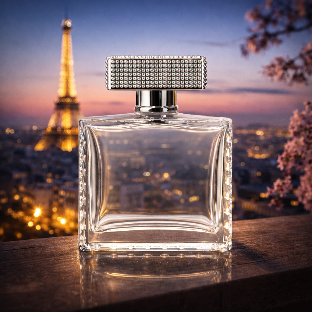 Beauty & Personal Care — Paris heritage beauty house, crystal flacon