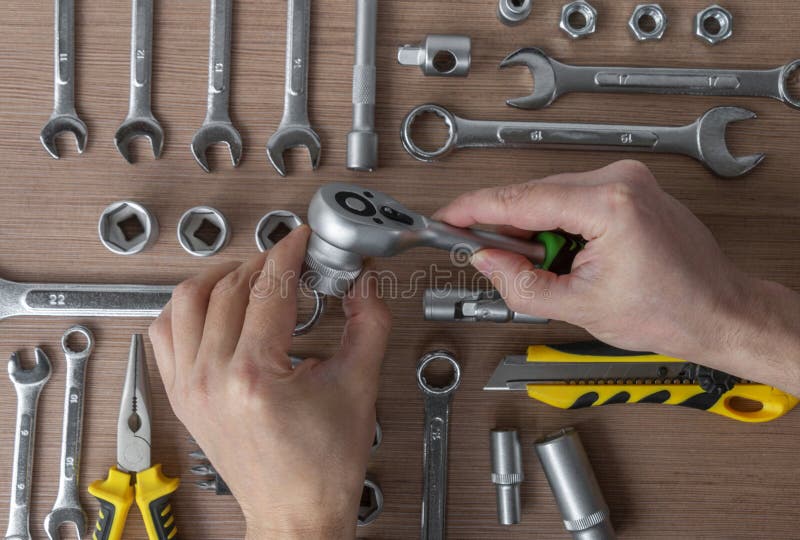 Combination wrench set