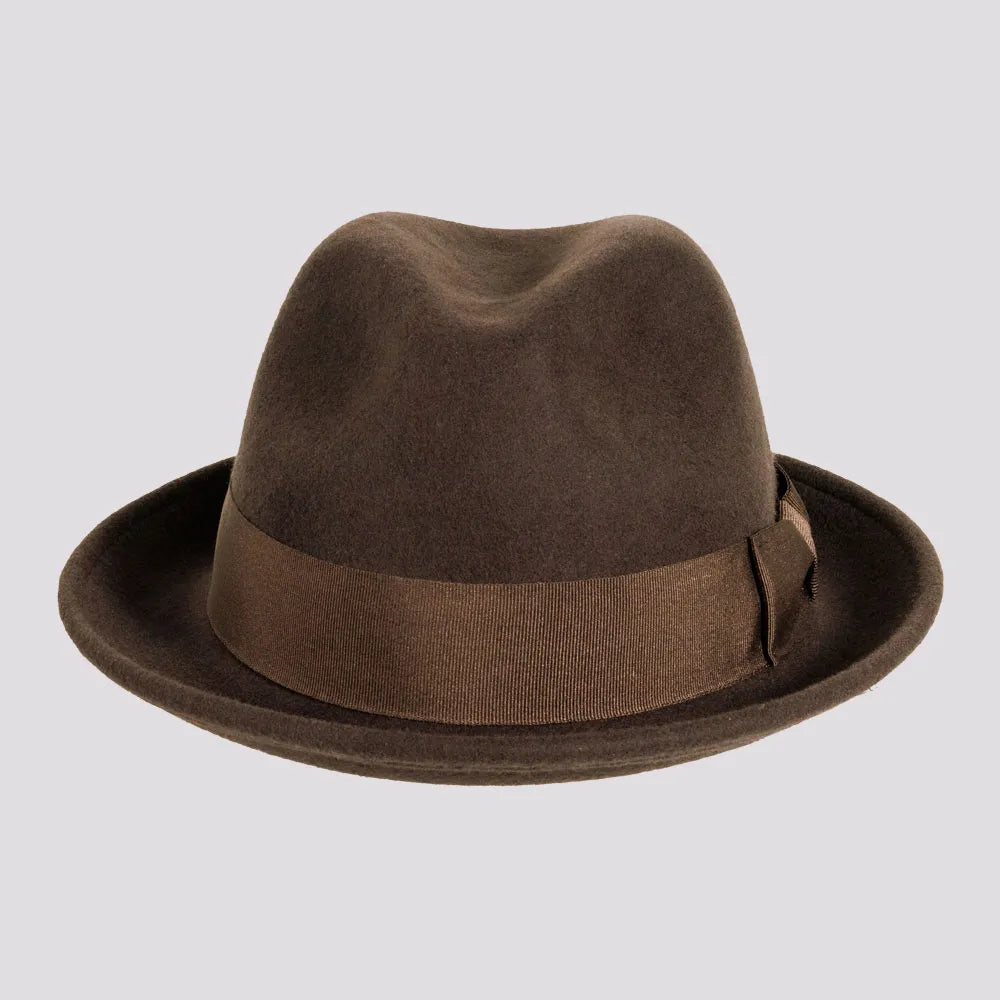 M&G No. 02 — Olive Felt Fedora