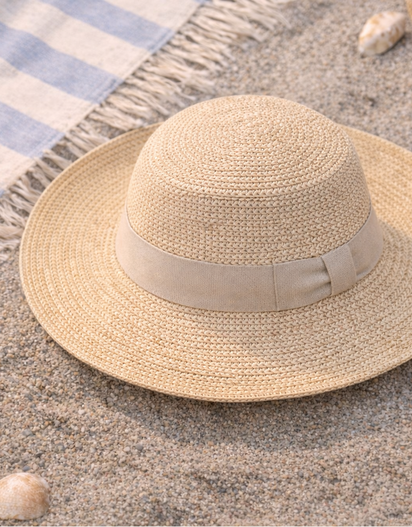 M&G Panama — Hand-Woven Raffia Sun Hat