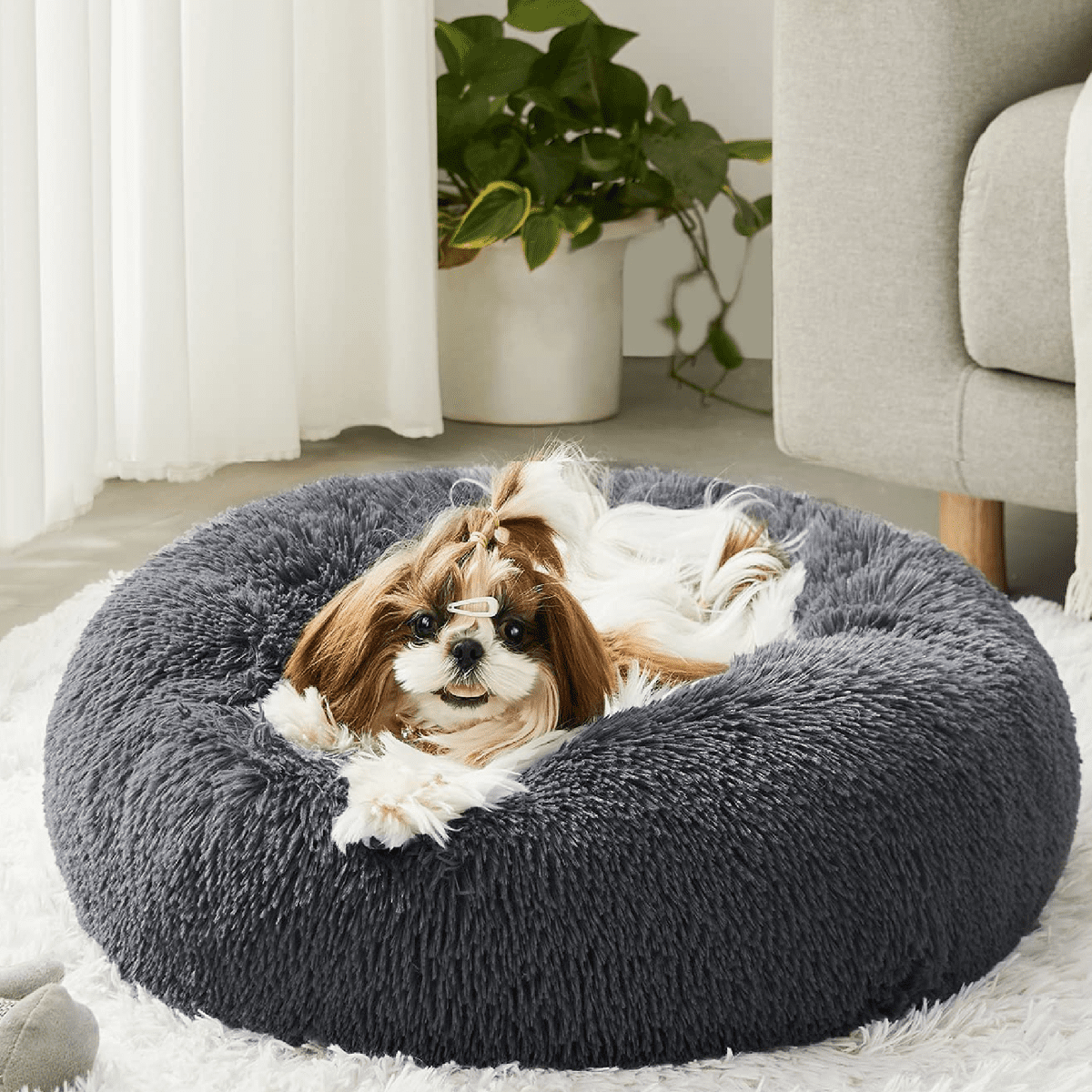 Cloud Plush Donut Bed