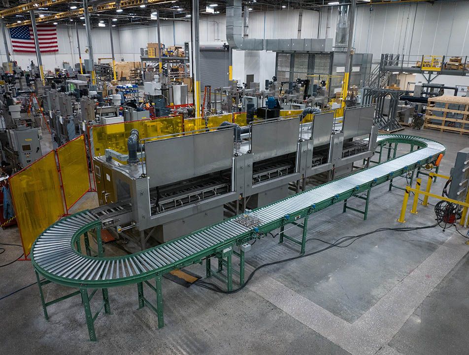 Modern pet supply manufacturing facility